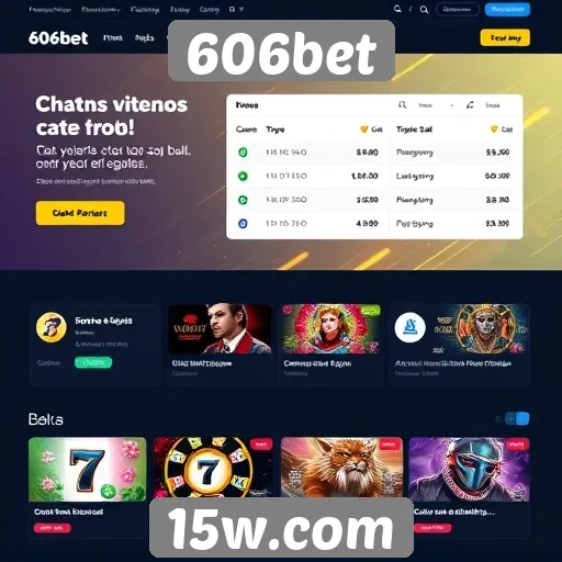 Acessibilidade e design intuitivo no site 606bet