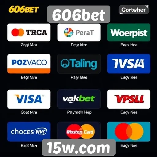Explorando os métodos de pagamento da plataforma 606bet
